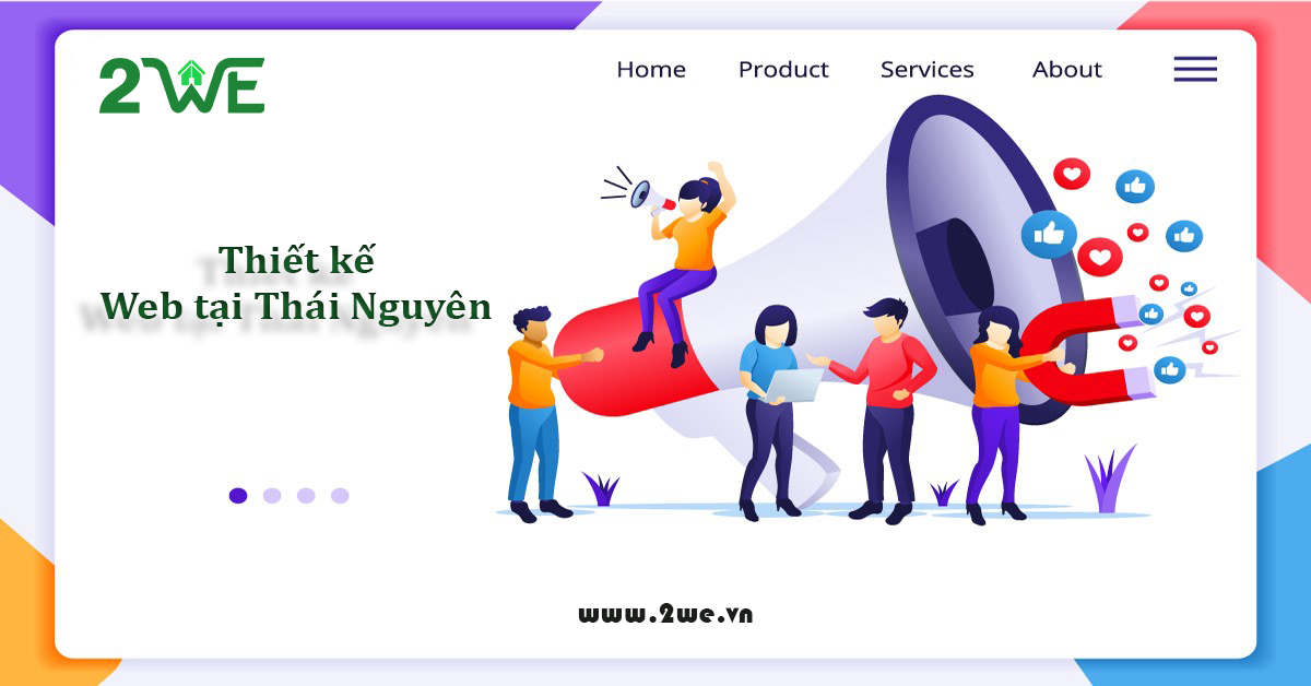 Dịch vụ Thiết kế website giá rẻ tại Thái Nguyên